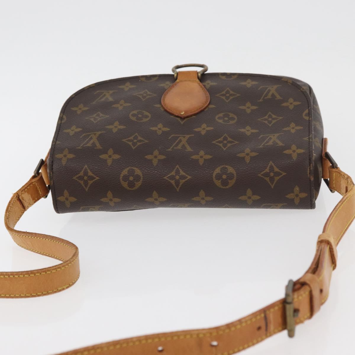 LOUIS VUITTON Monogram Saint Cloud GM Shoulder Bag M51242 LV Auth 176883