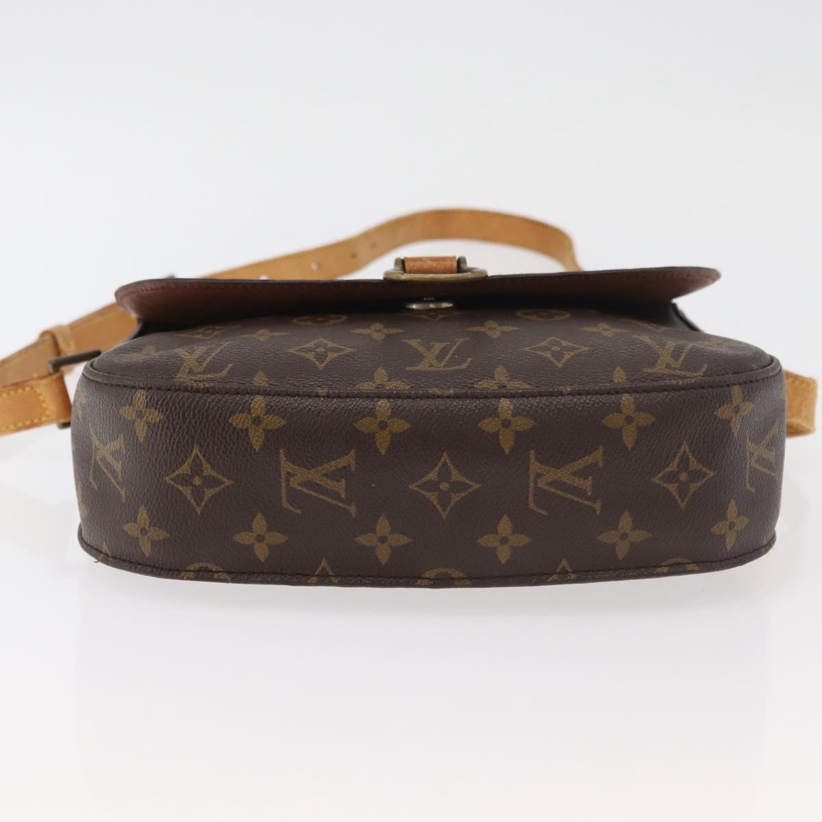 LOUIS VUITTON Monogram Saint Cloud GM Shoulder Bag M51242 LV Auth 176883