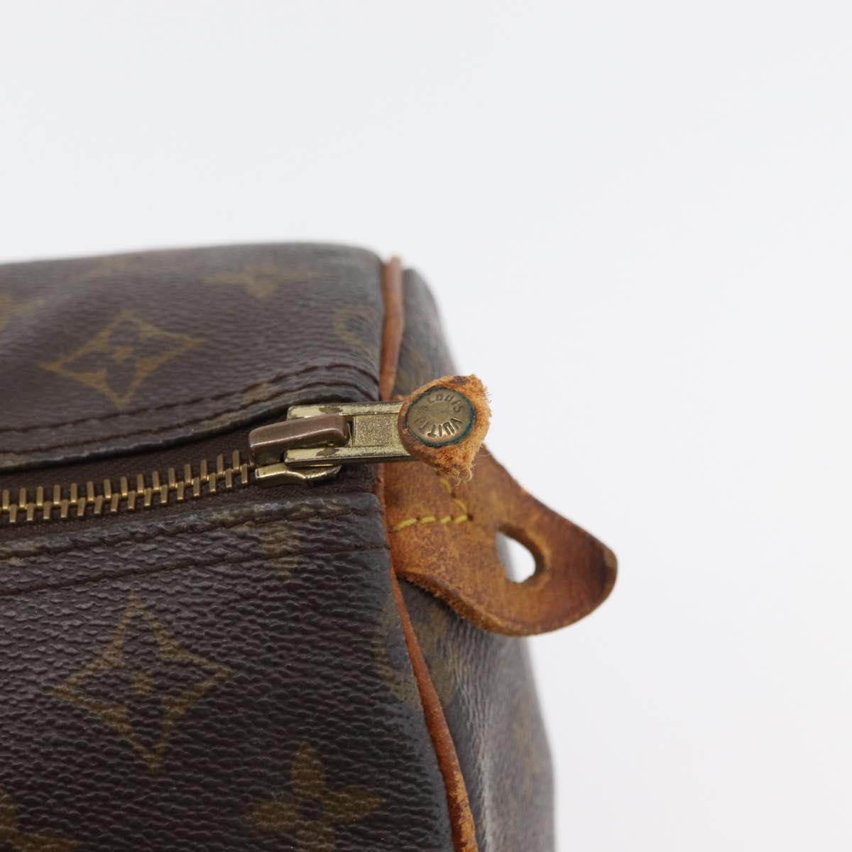LOUIS VUITTON Monogram Speedy 30 Hand Bag M41526 LV Auth 176884