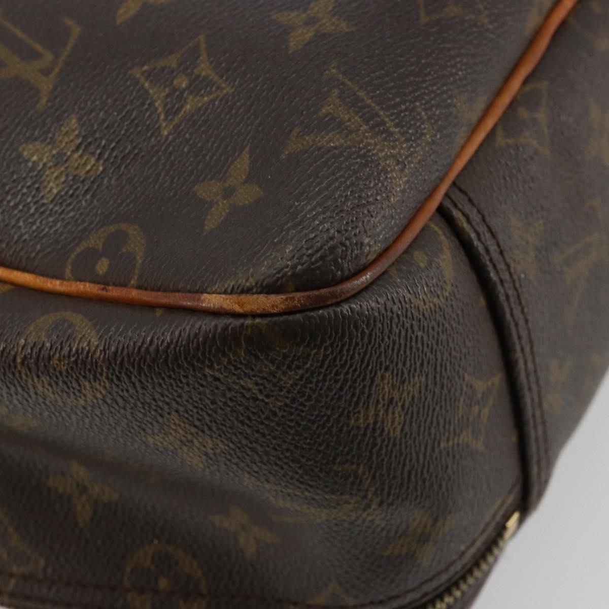 LOUIS VUITTON Monogram Excursion Hand Bag M41450 LV Auth 176934