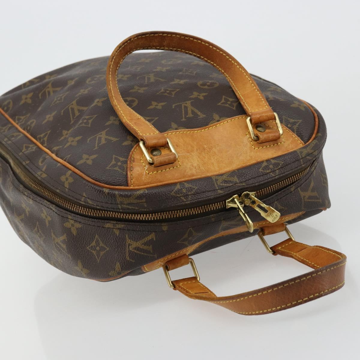 LOUIS VUITTON Monogram Excursion Hand Bag M41450 LV Auth 176935