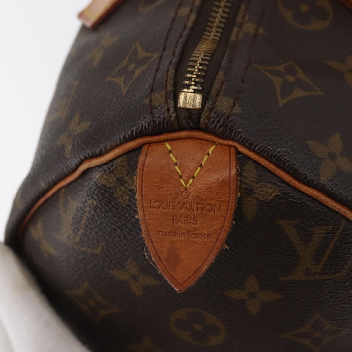 LOUIS VUITTON Monogram Speedy 30 Hand Bag M41526 LV Auth 176937A