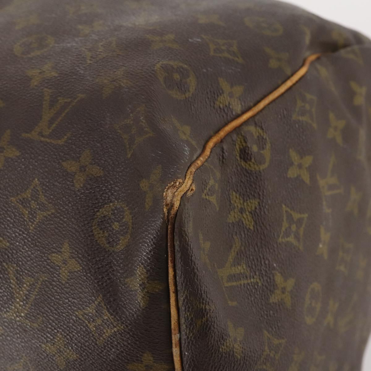 LOUIS VUITTON Monogram Keepall 60 Boston Bag M41422 LV Auth 176940