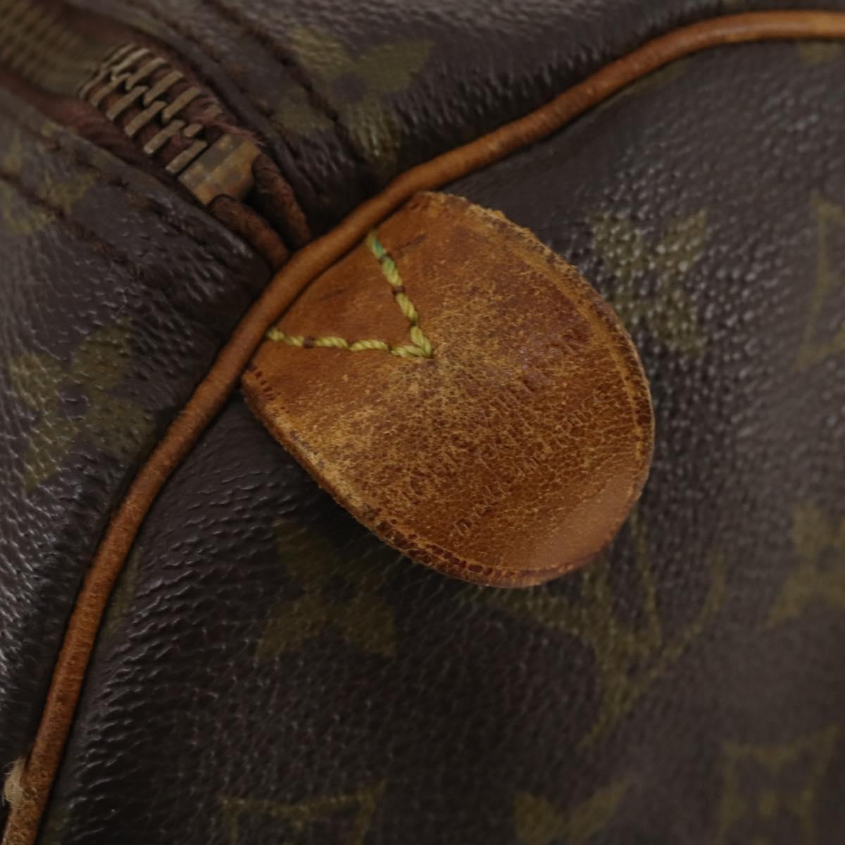 LOUIS VUITTON Monogram Keepall 60 Boston Bag M41422 LV Auth 176940