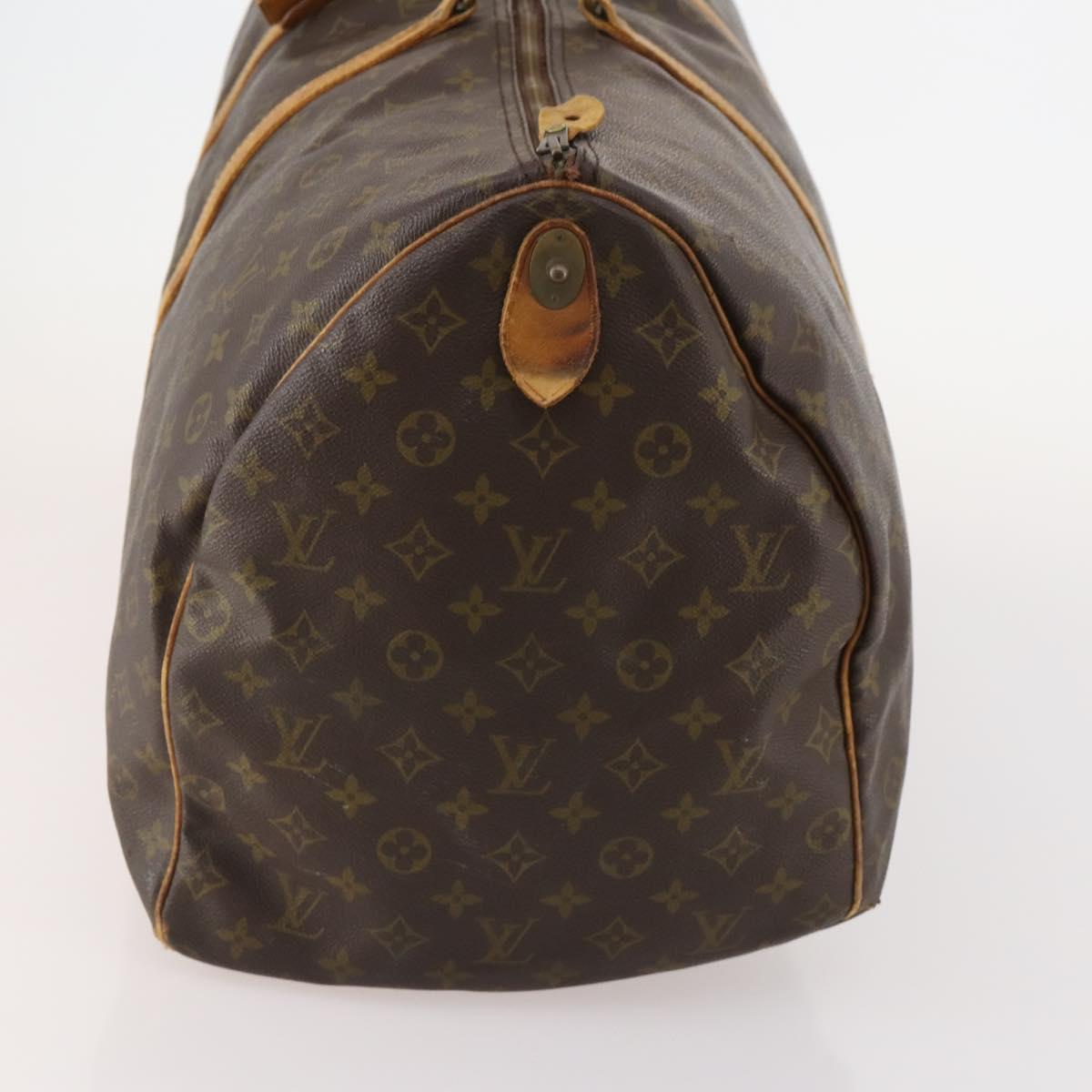 LOUIS VUITTON Monogram Keepall 60 Boston Bag M41422 LV Auth 176940