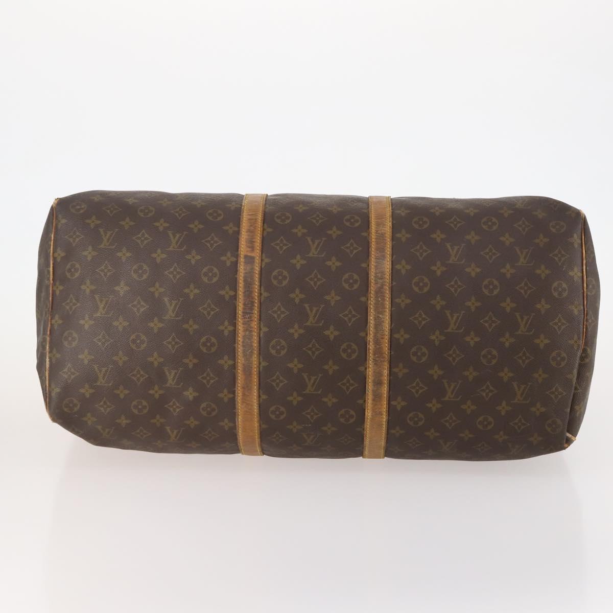 LOUIS VUITTON Monogram Keepall 60 Boston Bag M41422 LV Auth 176940