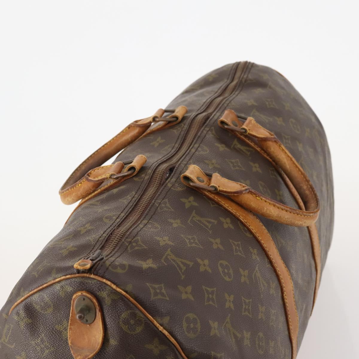 LOUIS VUITTON Monogram Keepall 50 Boston Bag M41426 LV Auth 176941