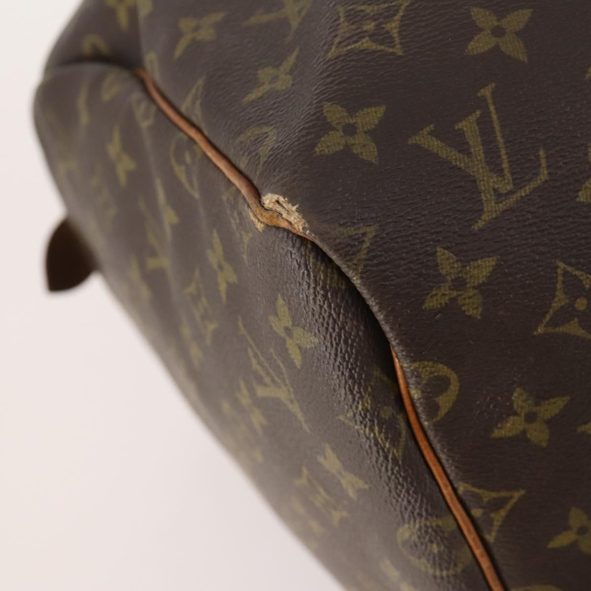 LOUIS VUITTON Monogram Keepall 55 Boston Bag M41424 LV Auth 176942