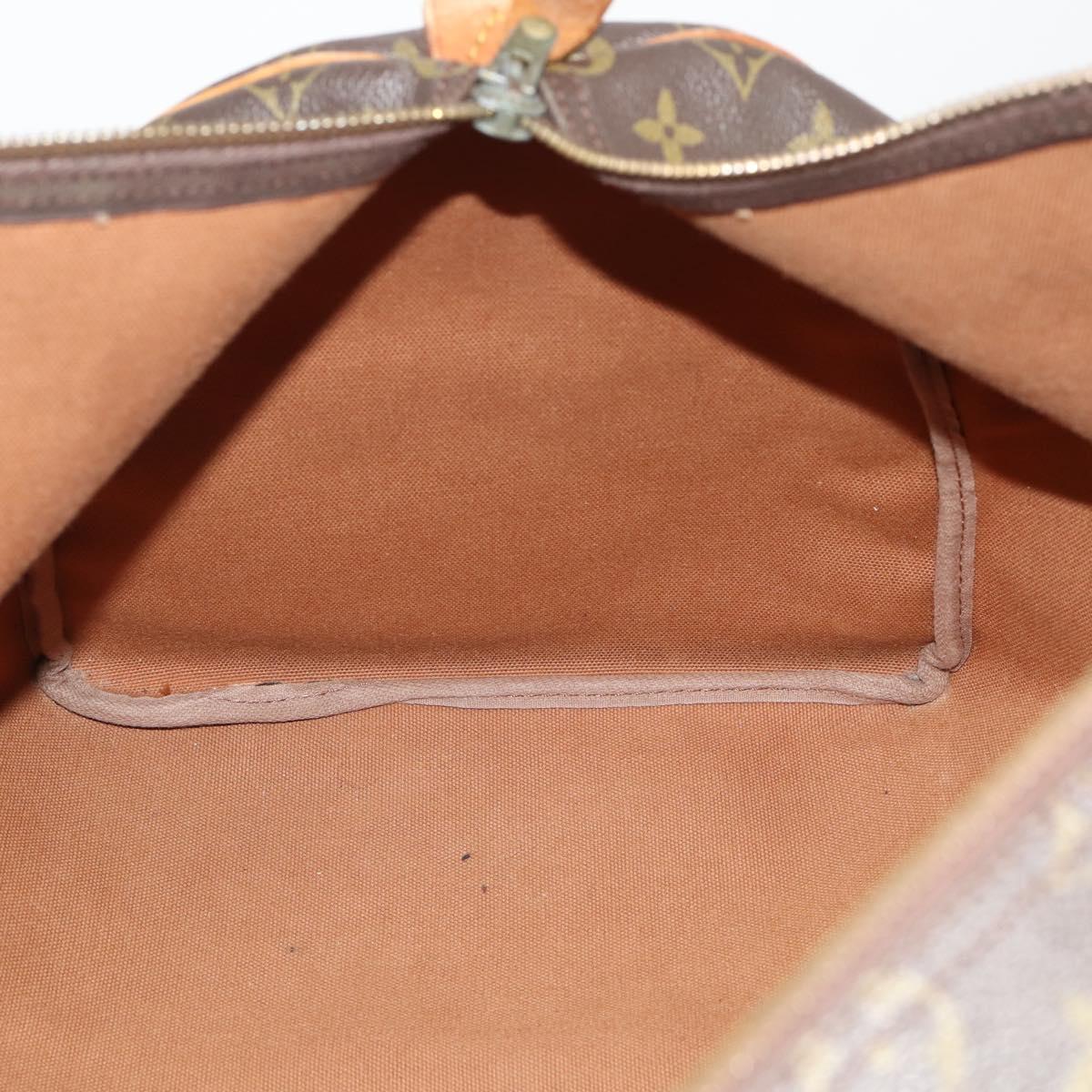 LOUIS VUITTON Monogram Keepall 55 Boston Bag M41424 LV Auth 176942