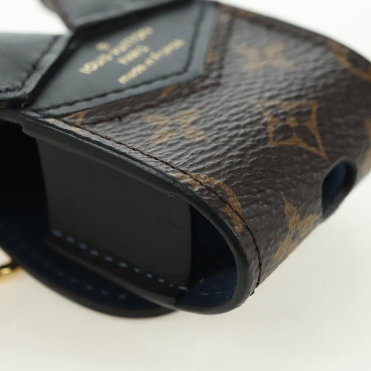 LOUIS VUITTON Monogram Etui Earphone Case GI0448 LV Auth 176956M