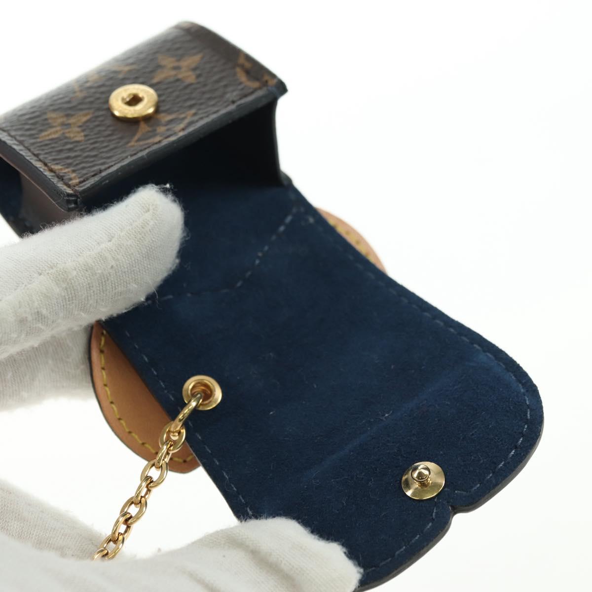 LOUIS VUITTON Monogram Etui Earphone Case GI0448 LV Auth 176956M