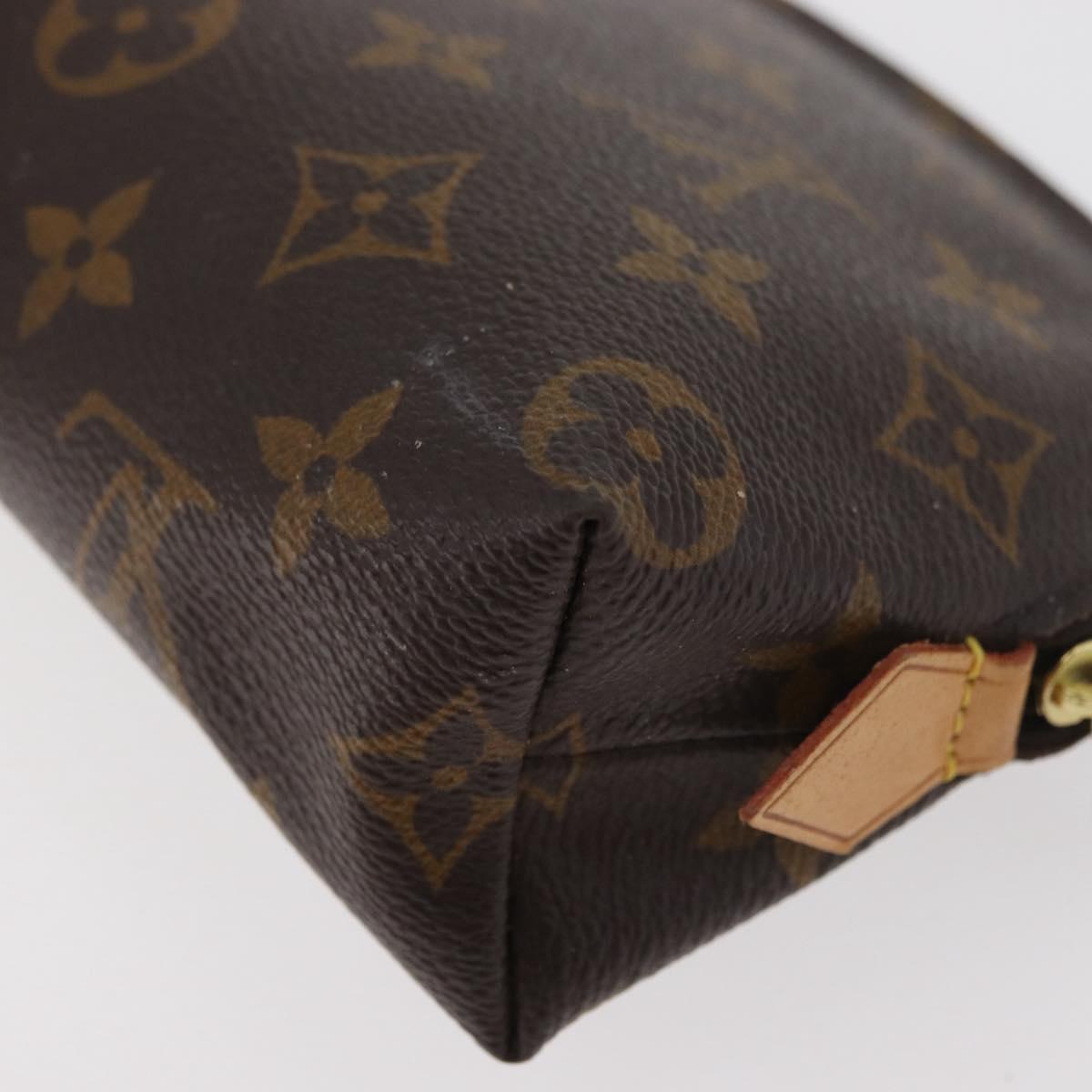 LOUIS VUITTON Monogram Pochette Cosmetic PM Pouch M43998 LV Auth 176957