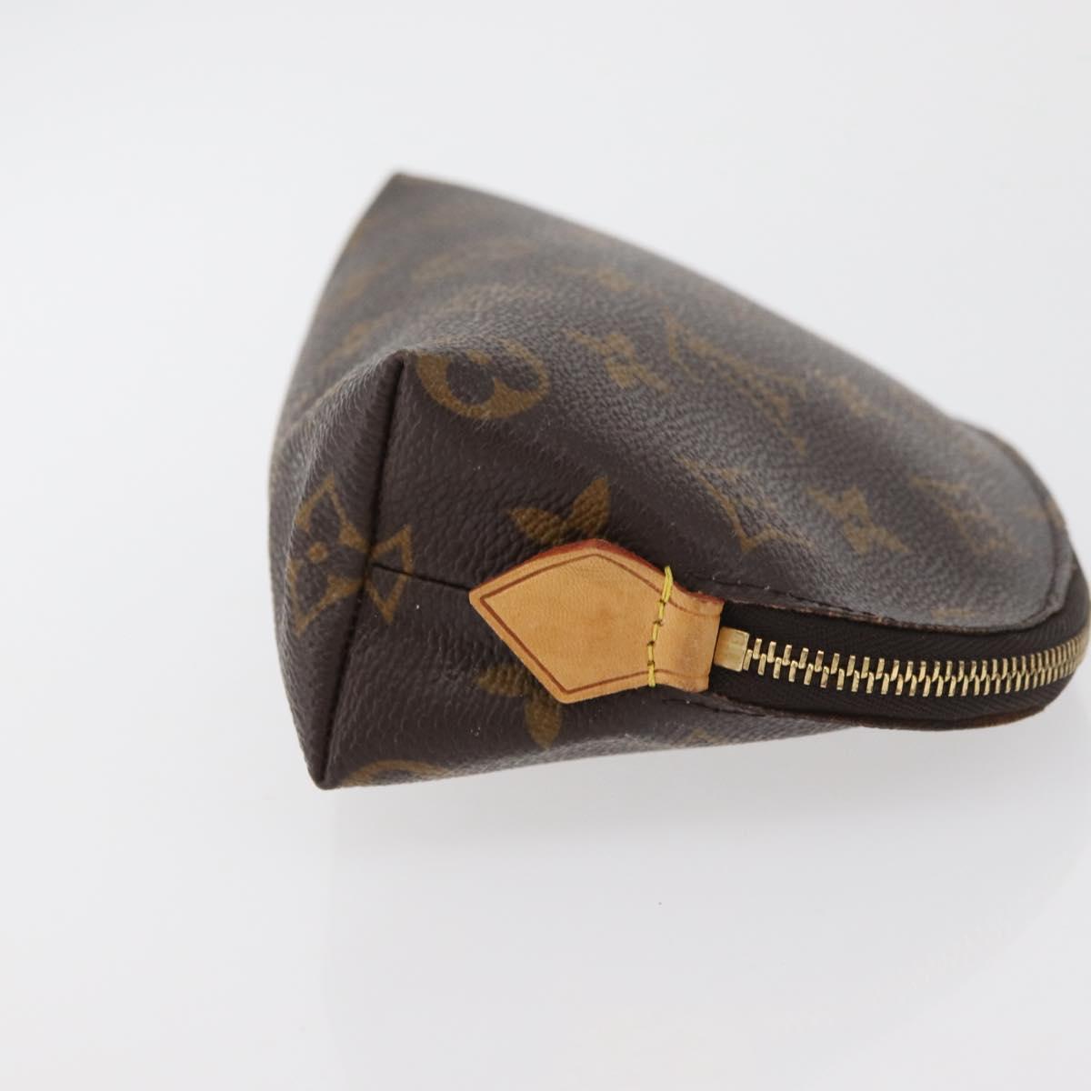 LOUIS VUITTON Monogram Pochette Cosmetic PM Pouch M43998 LV Auth 176957