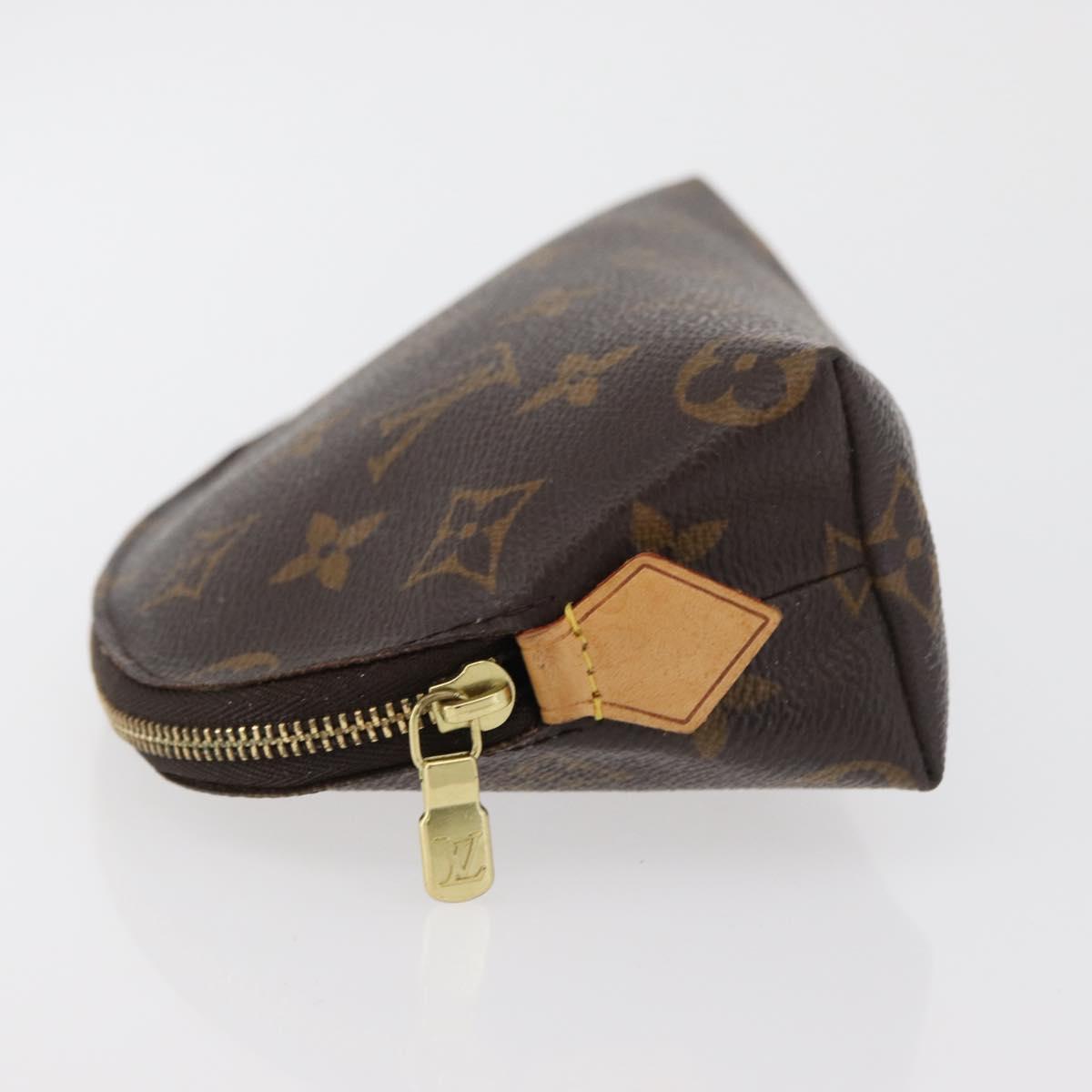 LOUIS VUITTON Monogram Pochette Cosmetic PM Pouch M43998 LV Auth 176957