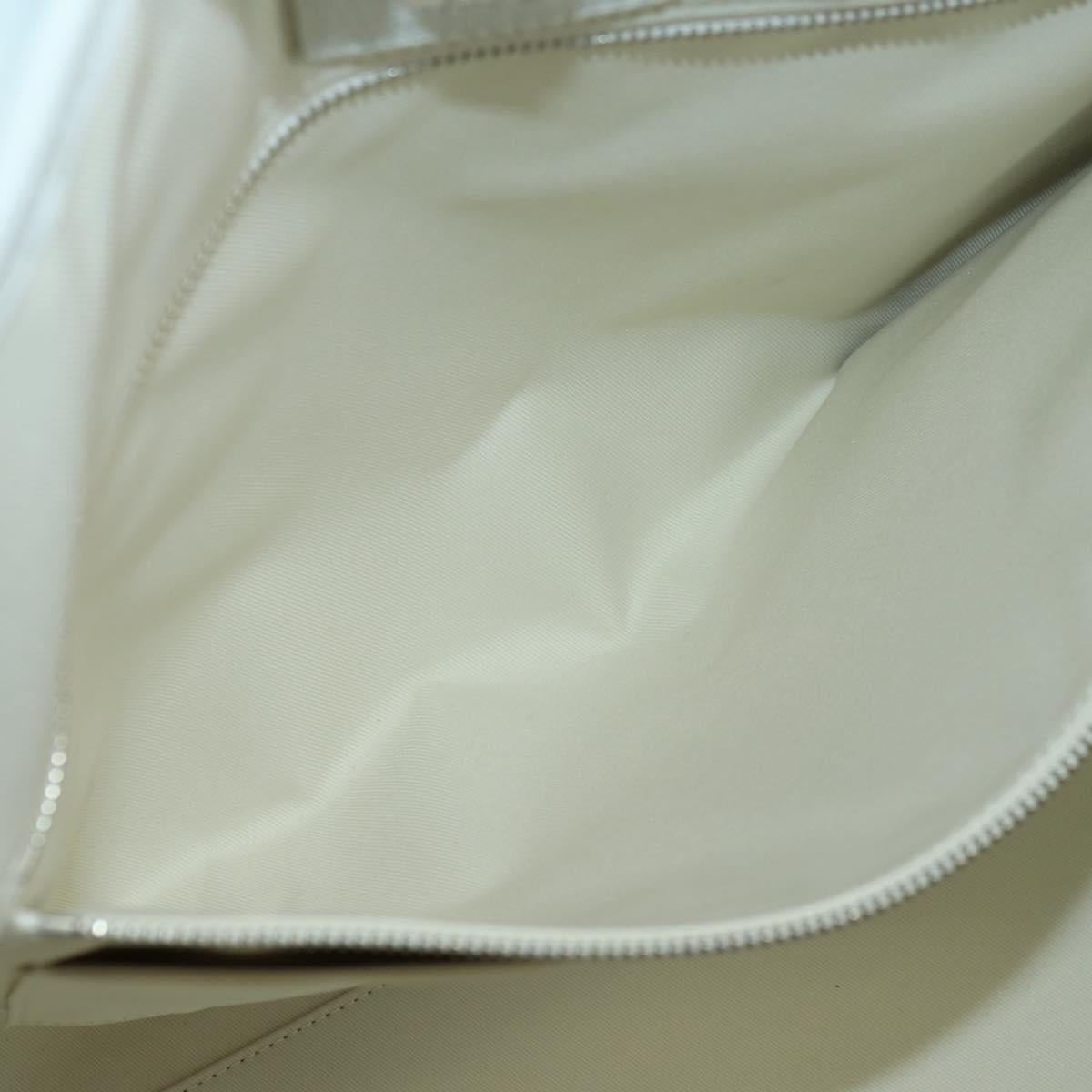 LOUIS VUITTON LV MADE NIGO Trolley Tote Bag Leather White M59366 Auth 176973SM