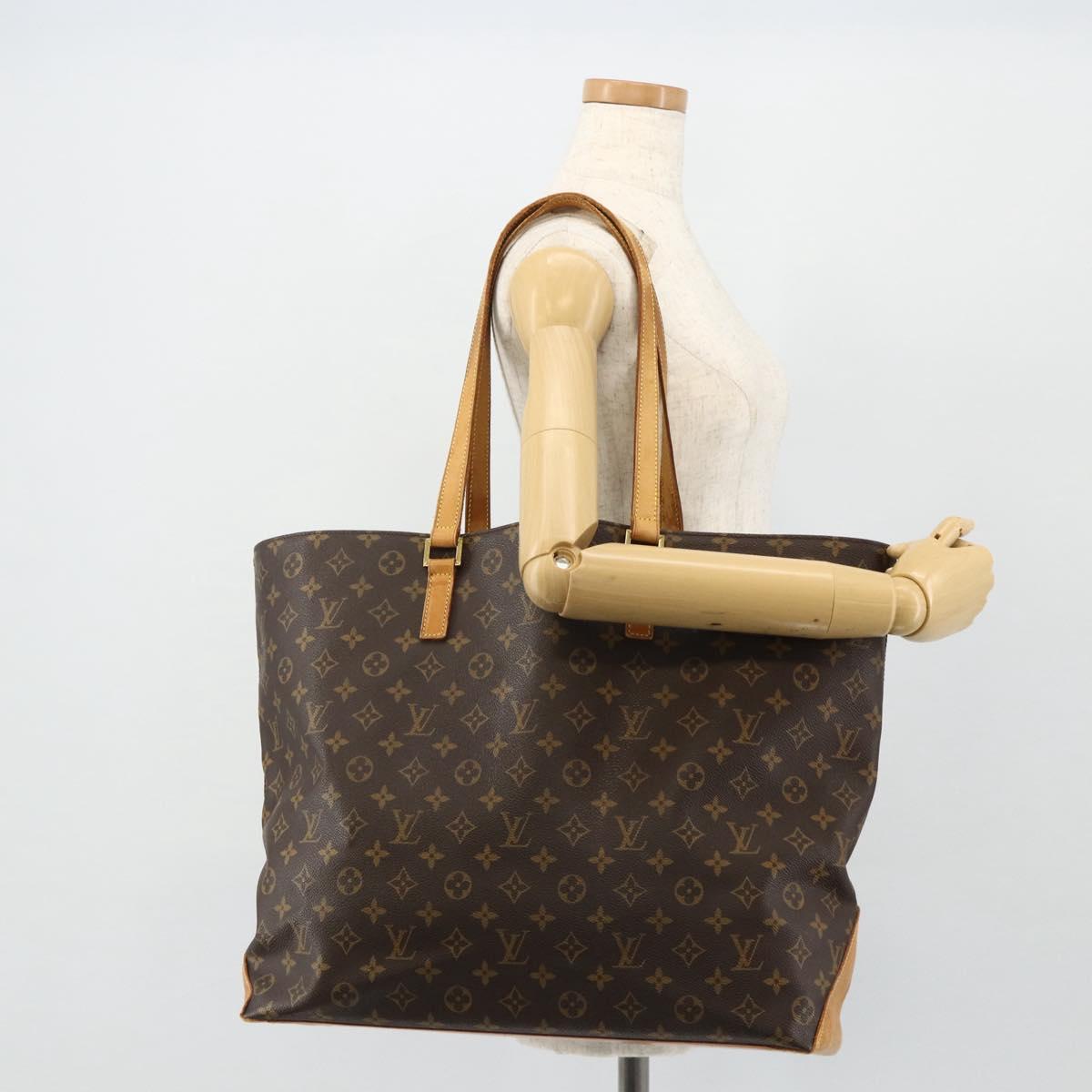 LOUIS VUITTON Monogram Cabas Alto Tote Bag M51152 LV Auth 176984