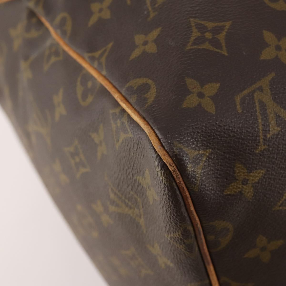 LOUIS VUITTON Monogram Keepall 55 Boston Bag M41424 LV Auth 176988