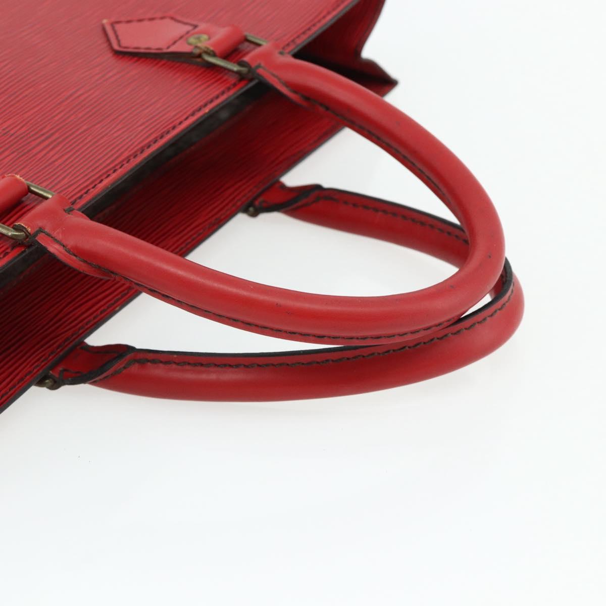 LOUIS VUITTON Epi Sac Plat Hand Bag Red M5274E LV Auth 176989
