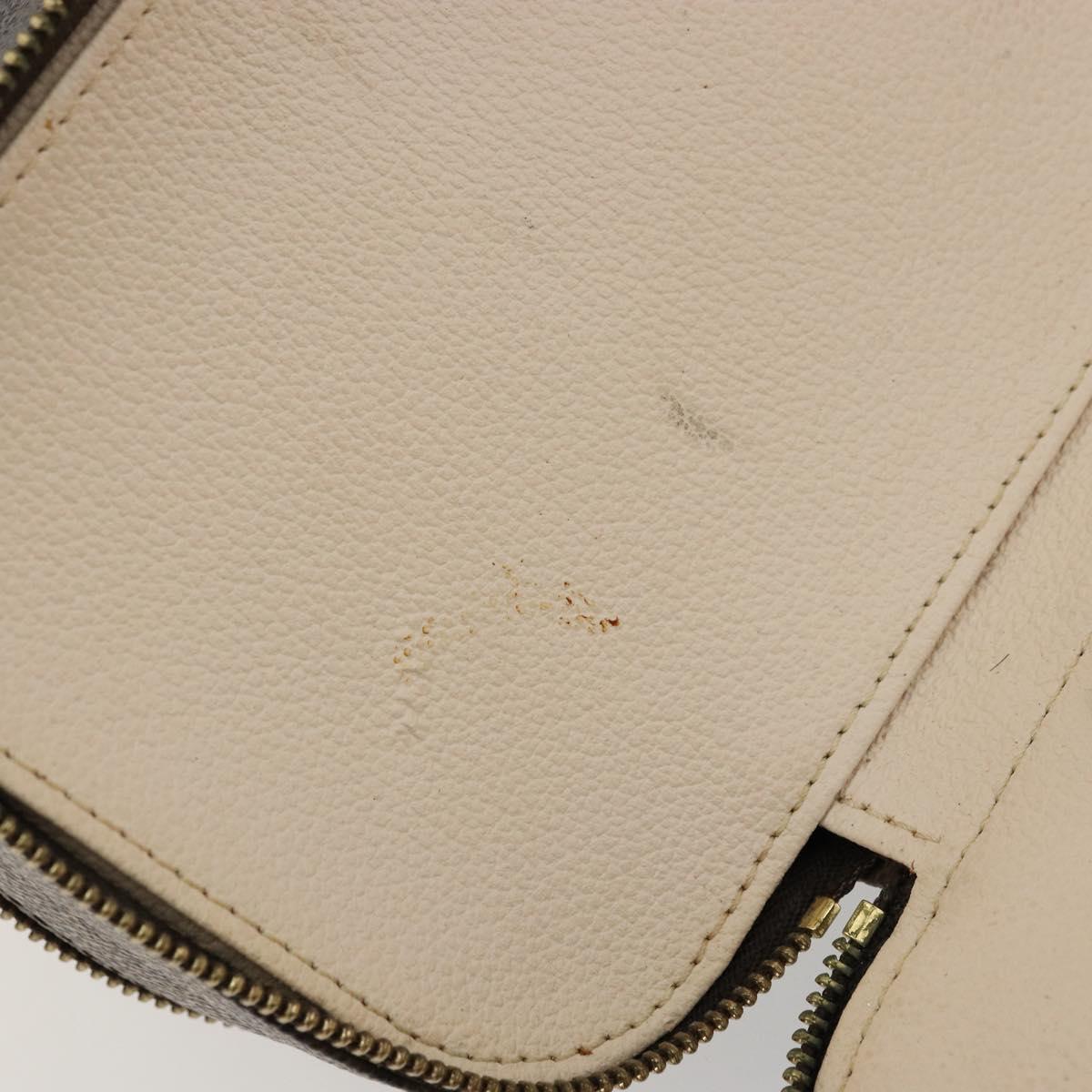 LOUIS VUITTON Monogram Trousse Brush PM Cosmetic Pouch M47510 LV Auth 177017
