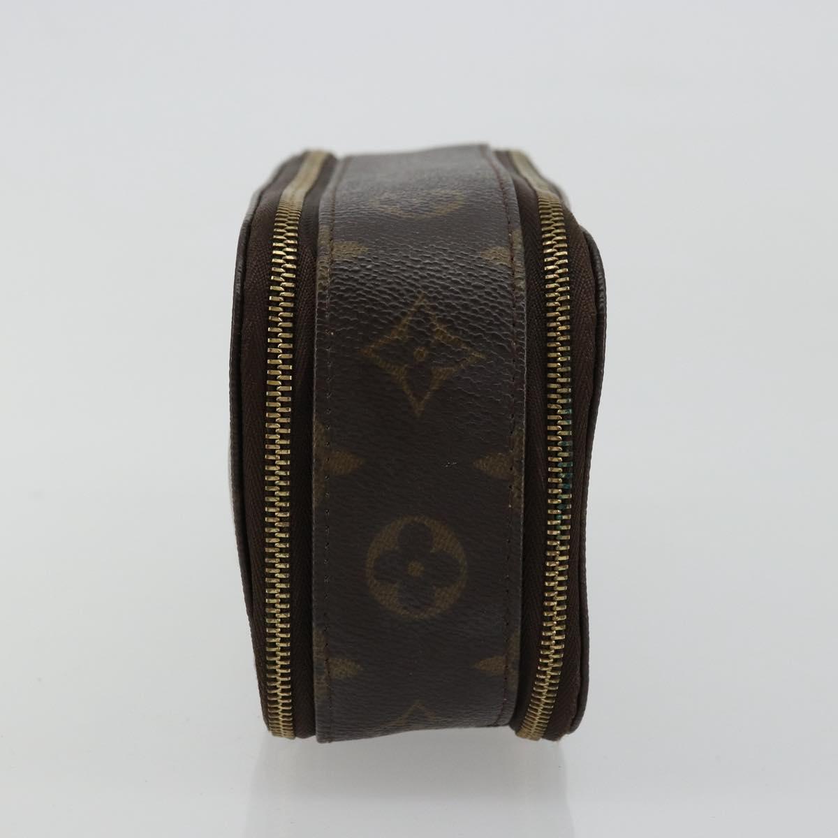 LOUIS VUITTON Monogram Trousse Brush PM Cosmetic Pouch M47510 LV Auth 177017