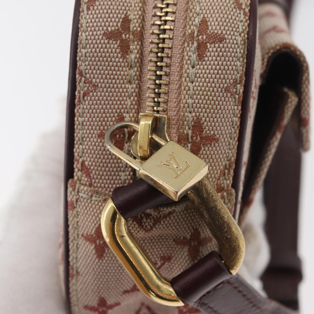 LOUIS VUITTON Monogram Mini Juliet MM Shoulder Bag Red M92219 LV Auth 177057