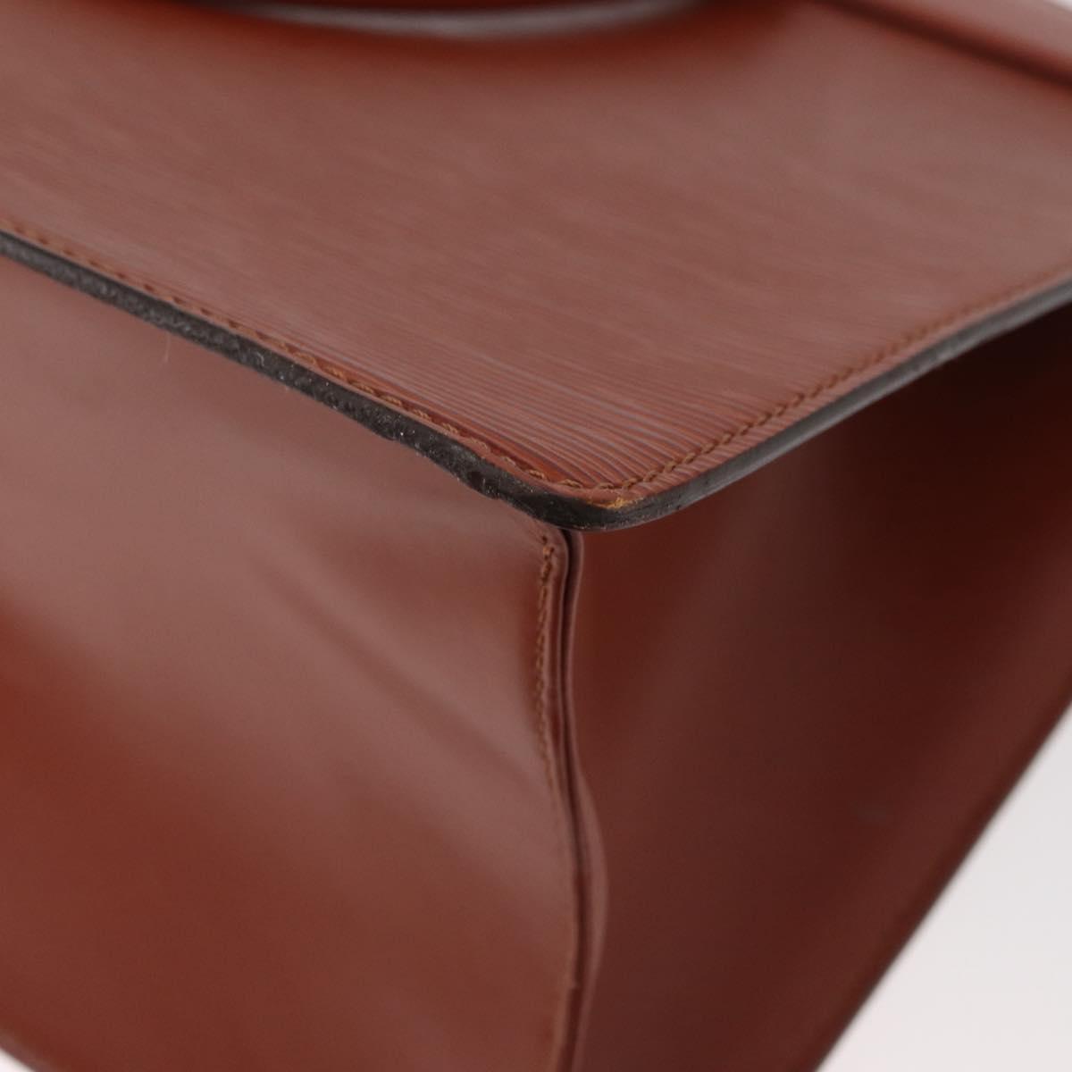 LOUIS VUITTON Epi Riviera Hand Bag Brown M48183 LV Auth 177065