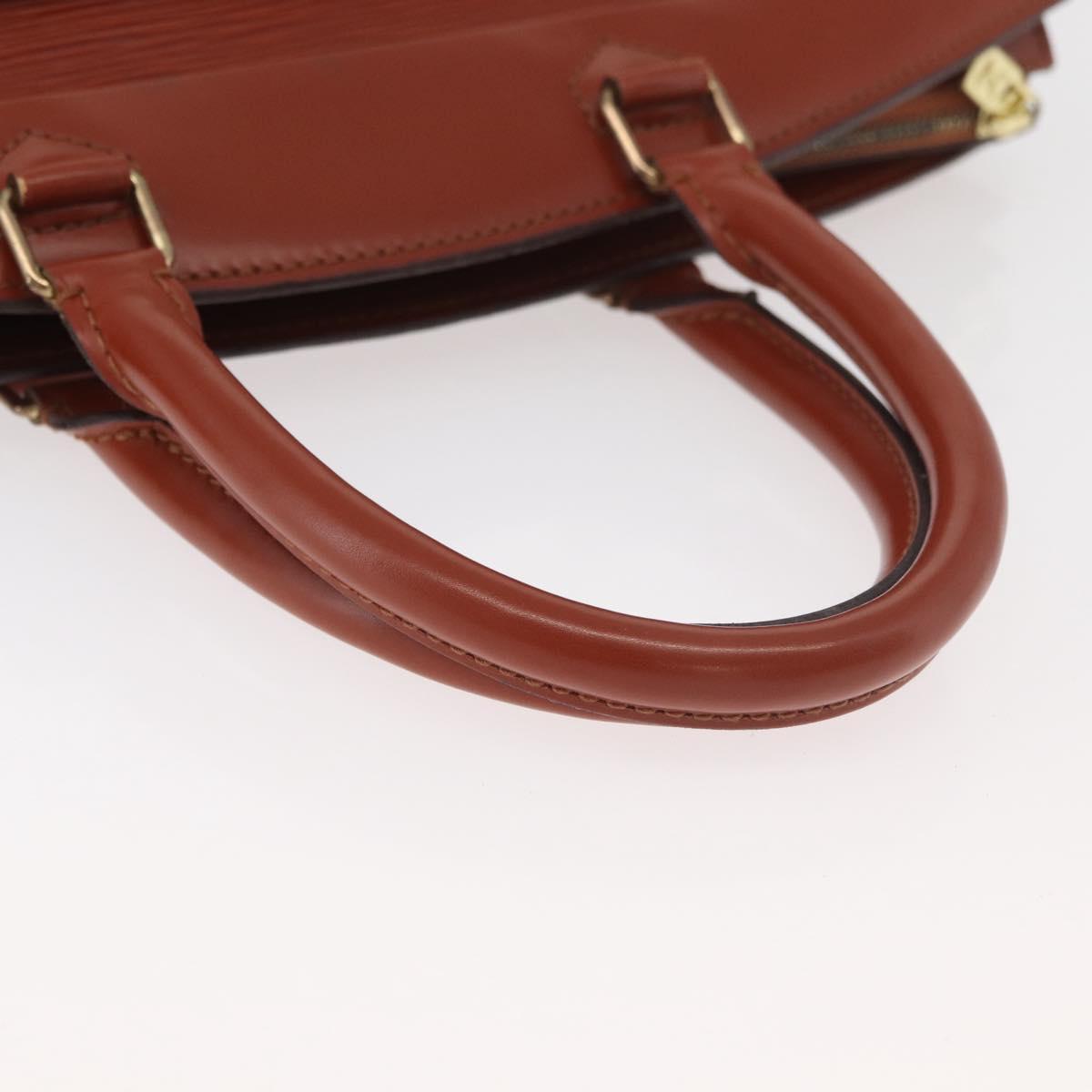 LOUIS VUITTON Epi Riviera Hand Bag Brown M48183 LV Auth 177065