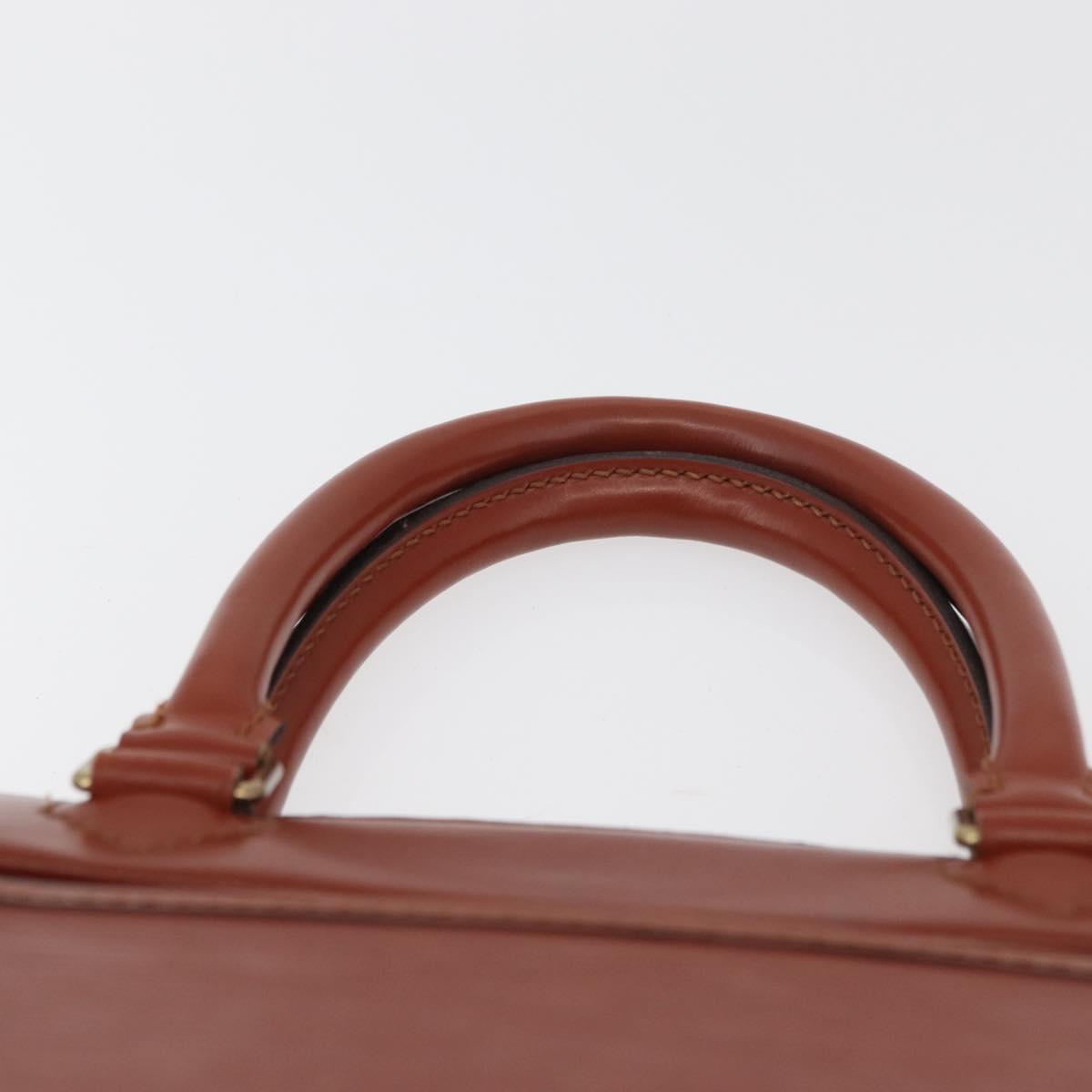 LOUIS VUITTON Epi Riviera Hand Bag Brown M48183 LV Auth 177065