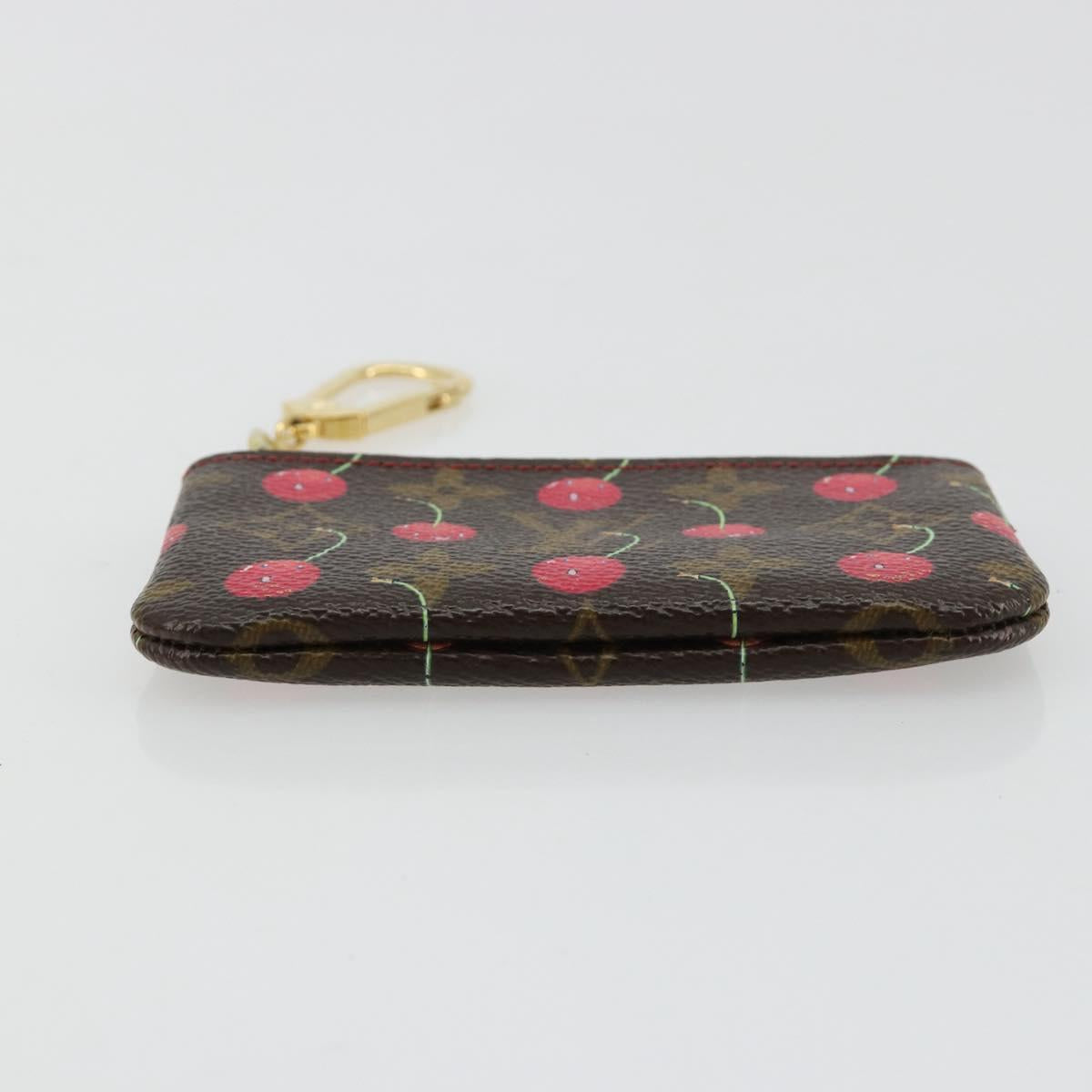 LOUIS VUITTON Monogram Cherry Pochette Cles Coin Purse M95042 LV Auth 177070V