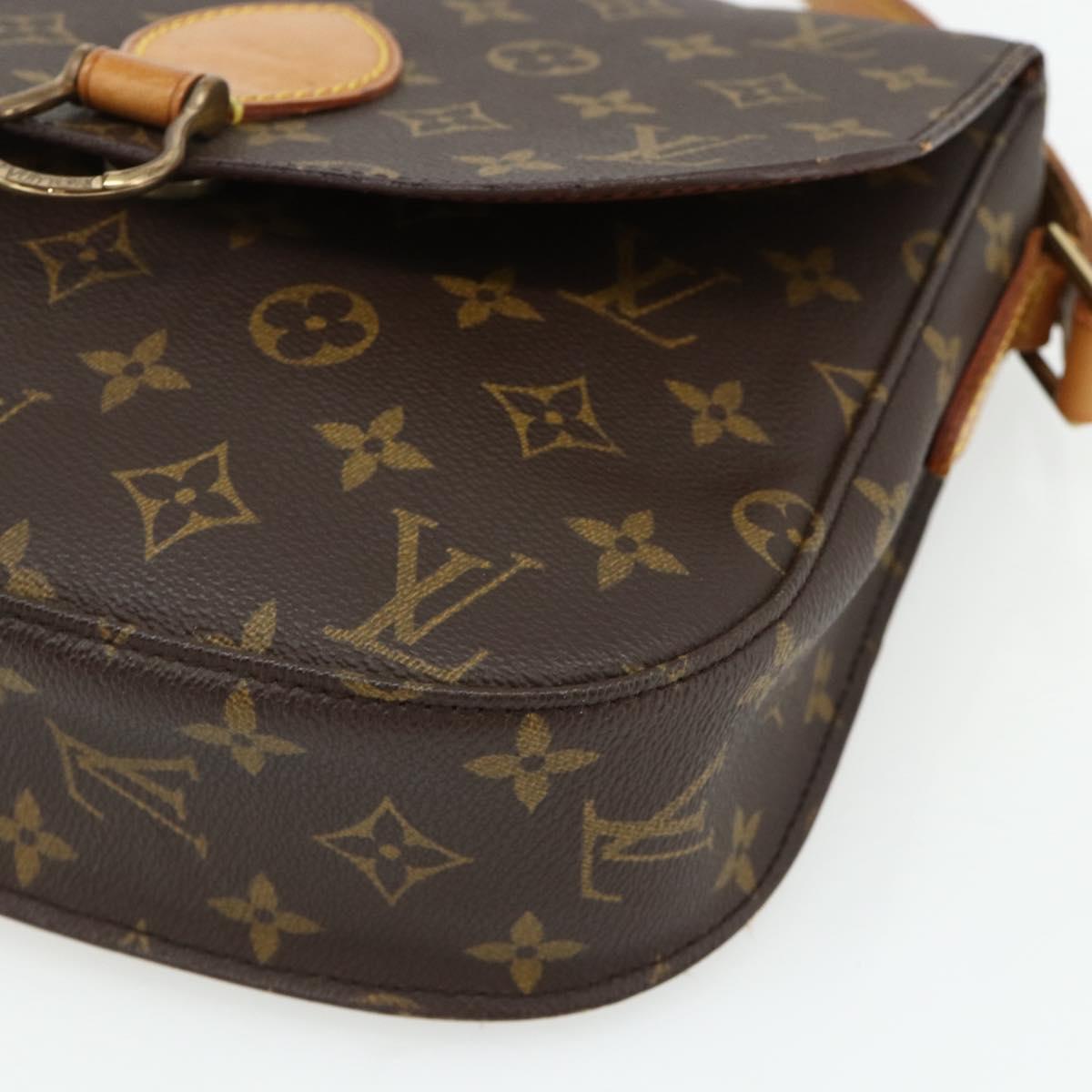 LOUIS VUITTON Monogram Saint Cloud GM Shoulder Bag M51242 LV Auth 177092A