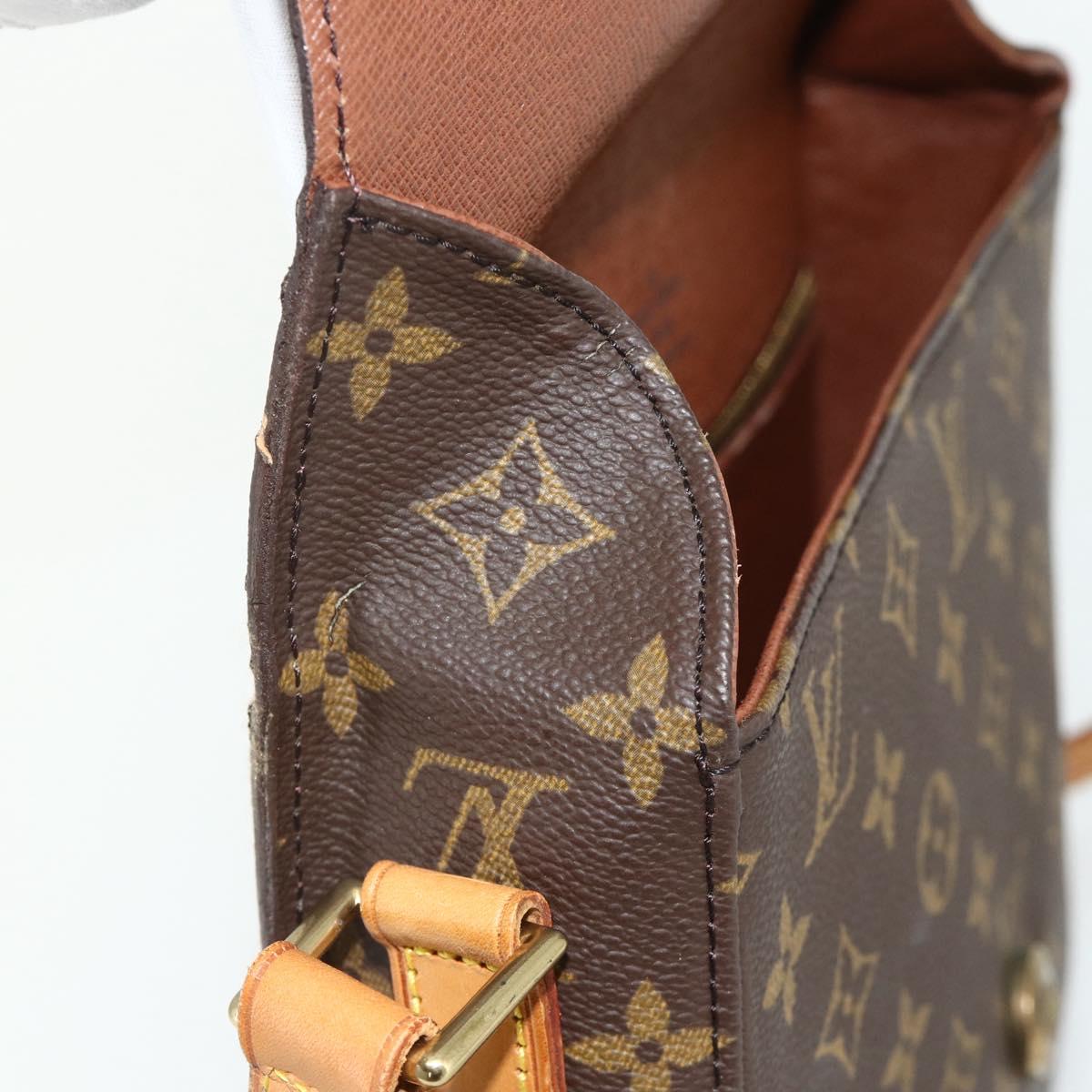 LOUIS VUITTON Monogram Saint Cloud GM Shoulder Bag M51242 LV Auth 177092A