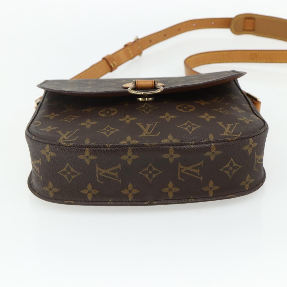 LOUIS VUITTON Monogram Saint Cloud GM Shoulder Bag M51242 LV Auth 177092A
