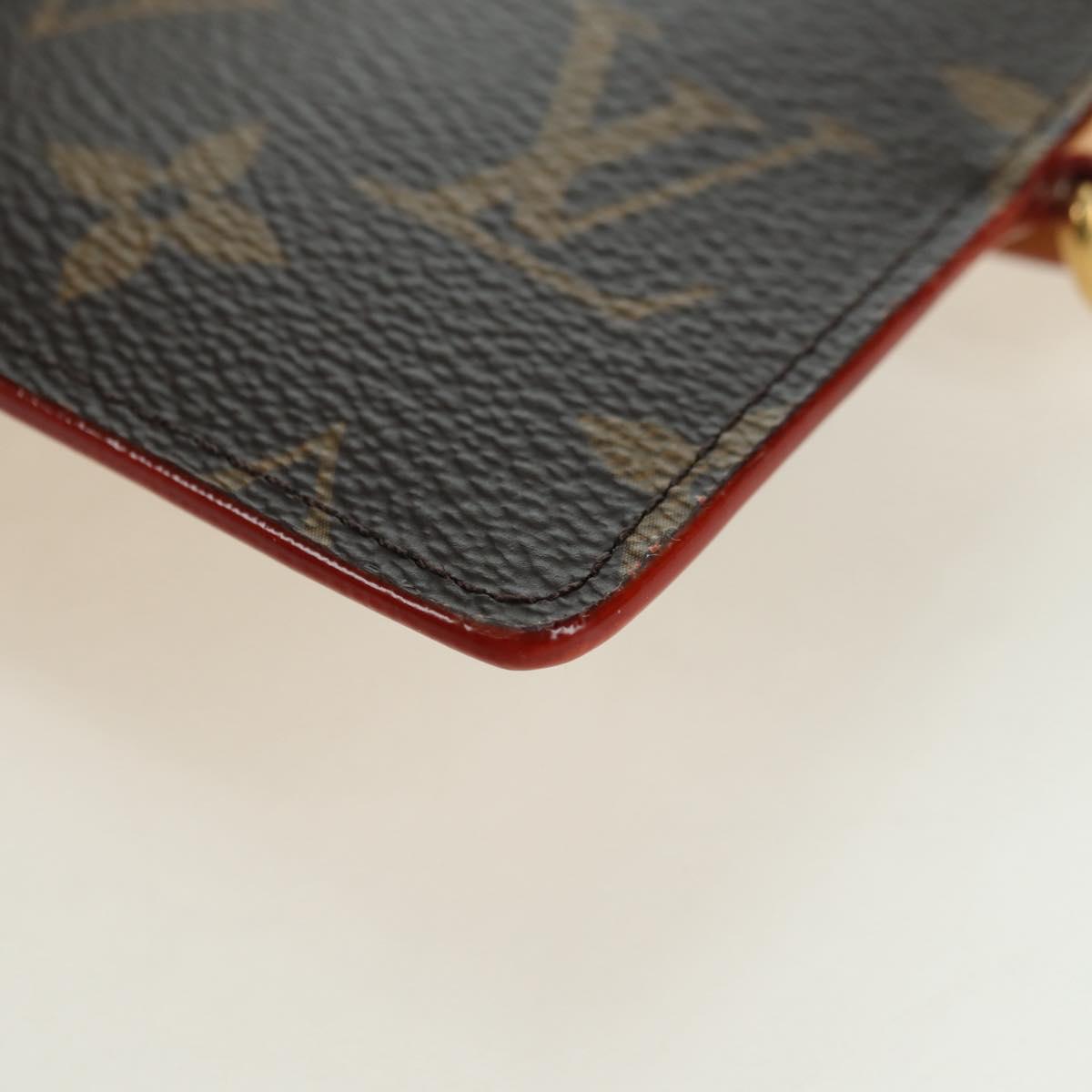 LOUIS VUITTON Monogram Porte Cartes LV Tape Card Case M14066 LV Auth 177098SM