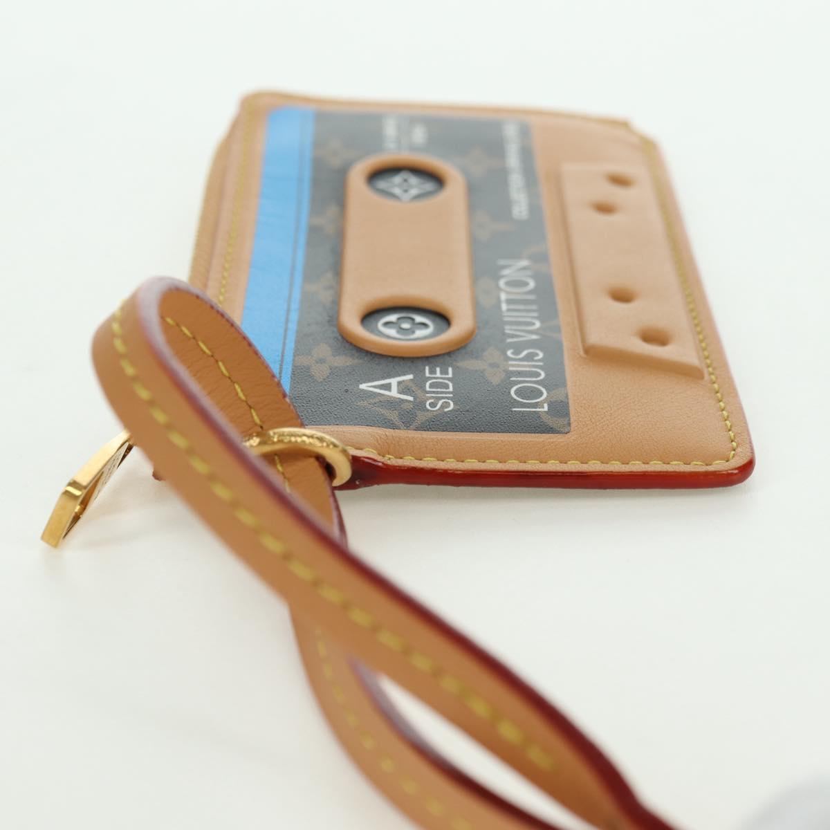 LOUIS VUITTON Monogram Porte Cartes LV Tape Card Case M14066 LV Auth 177098SM