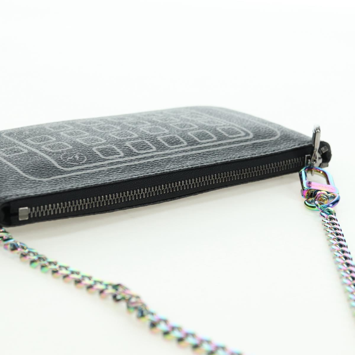 LOUIS VUITTON Monogram Eclipse Fragment iPhone Case M64449 LV Auth 177105M