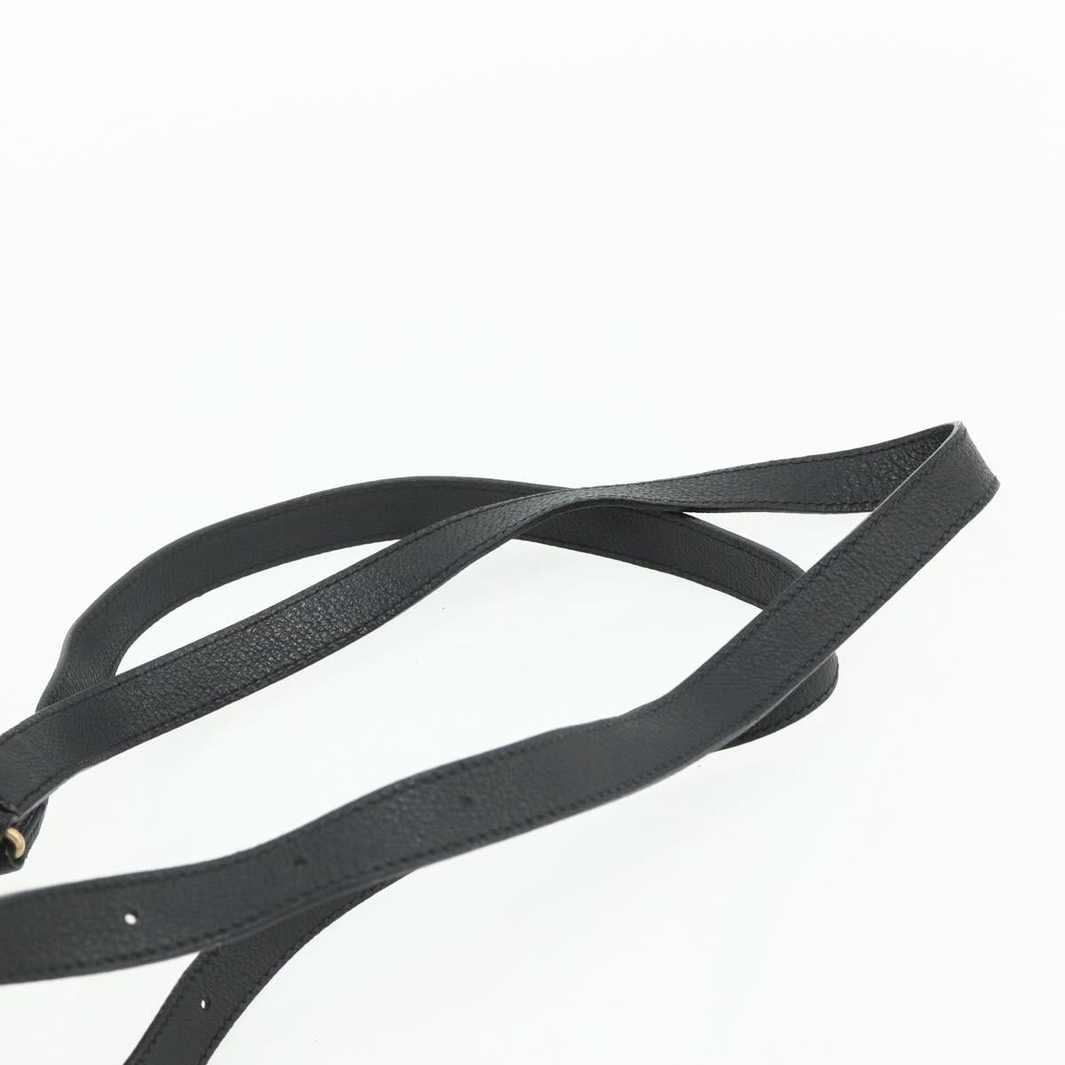 GUCCI Bamboo Backpack Suede Black Gold 003 2034 0030 Auth 177116