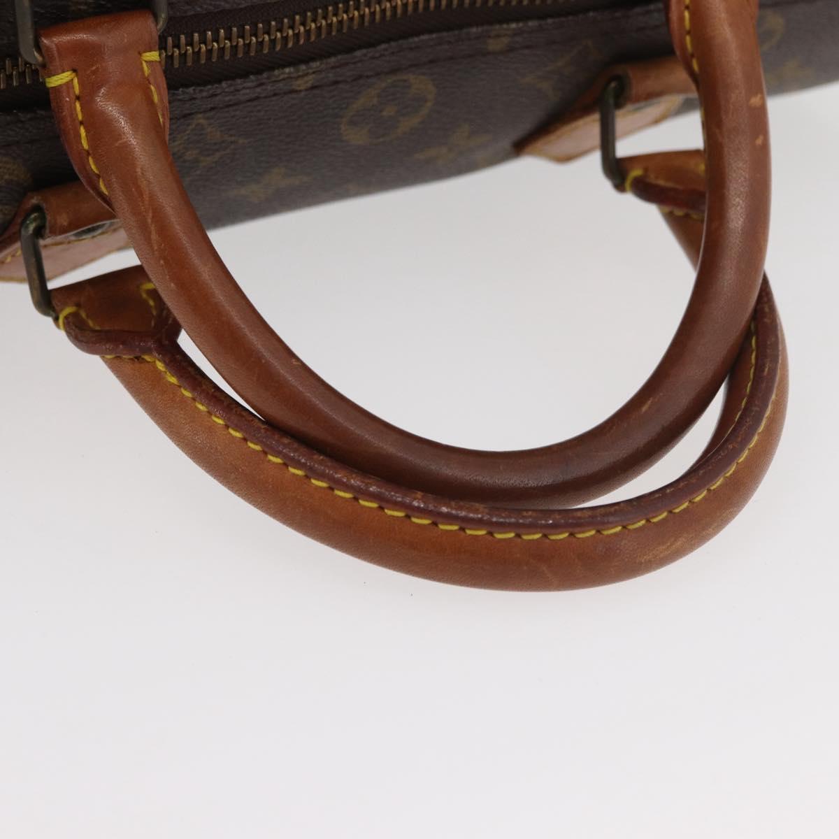 LOUIS VUITTON Monogram Speedy 30 Hand Bag M41526 LV Auth 177123