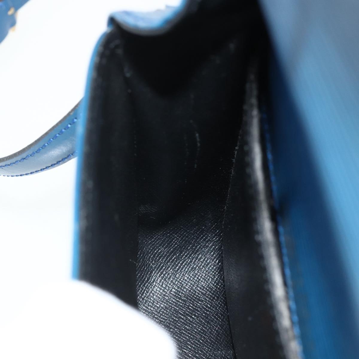 LOUIS VUITTON Epi Saint Cloud PM Shoulder Bag Blue M52195 LV Auth 177143A