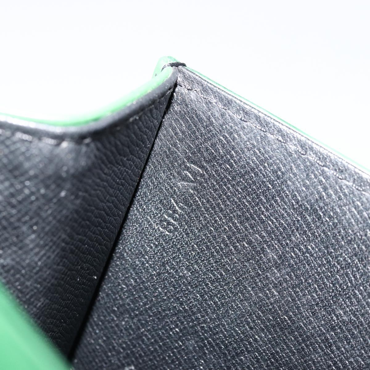 LOUIS VUITTON Epi Jena Clutch Bag Green M52724 LV Auth 177164A