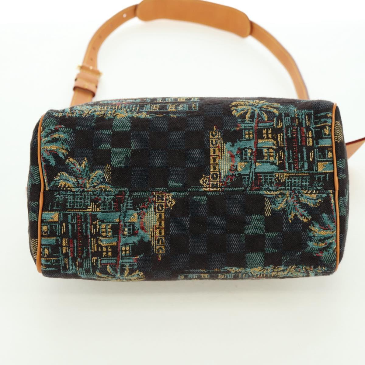LOUIS VUITTON Damier Palm Tree Speedy Bandouliere 25 Bag N00225 LV Auth 177167SM