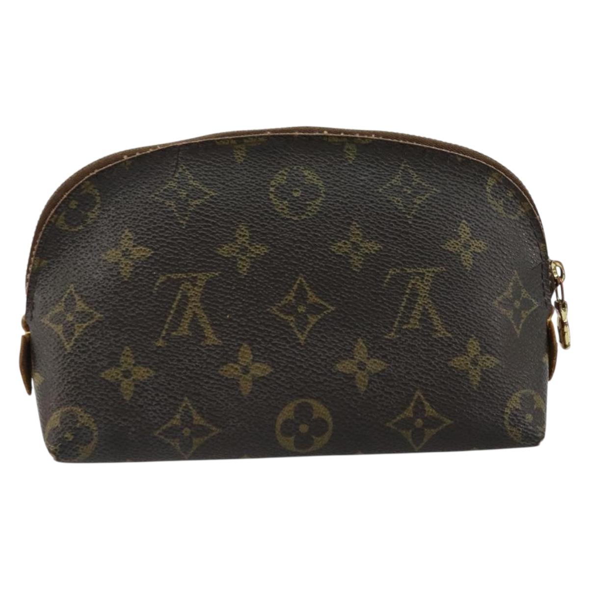 LOUIS VUITTON Monogram Pochette Cosmetic PM Pouch M43998 LV Auth 177168