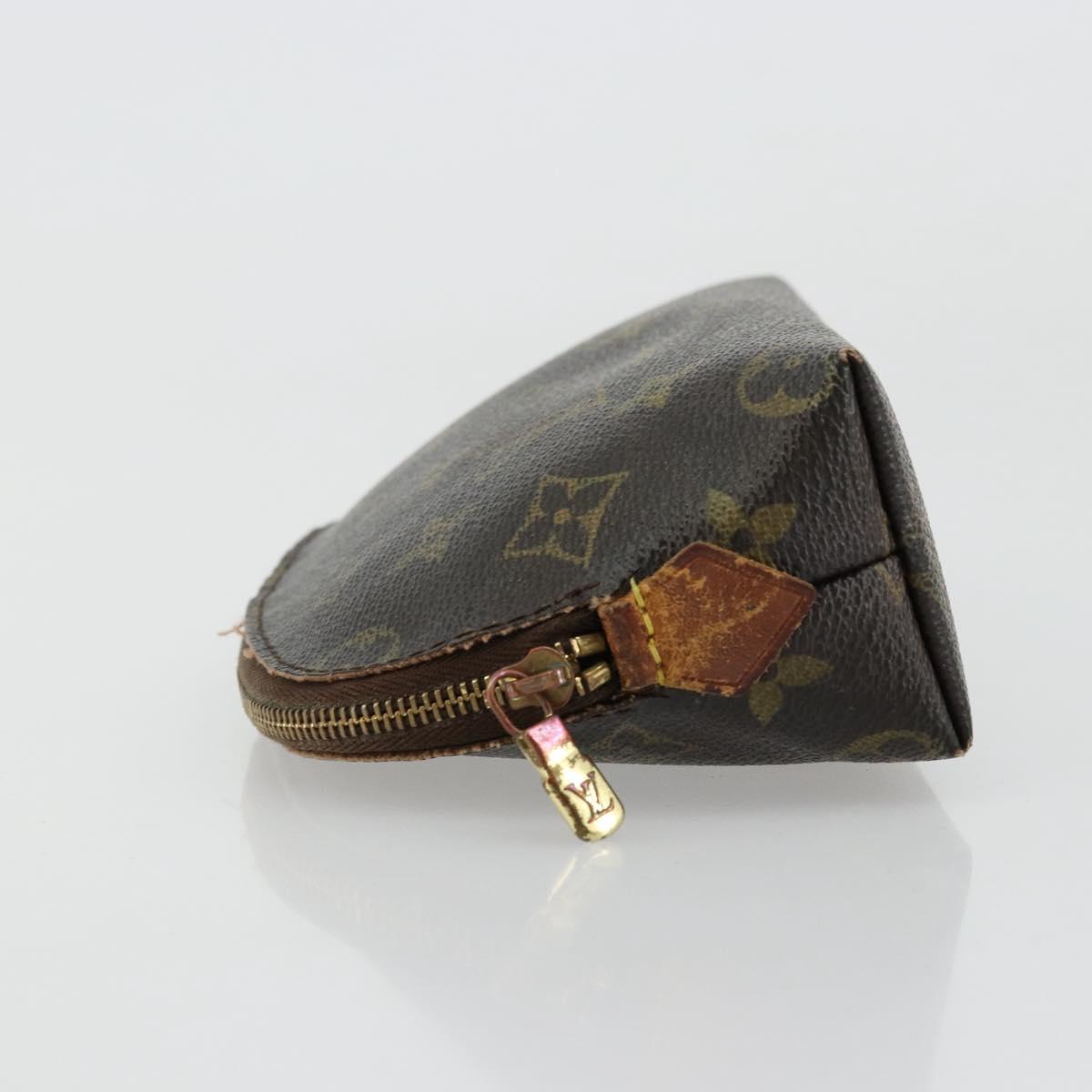 LOUIS VUITTON Monogram Pochette Cosmetic PM Pouch M43998 LV Auth 177168