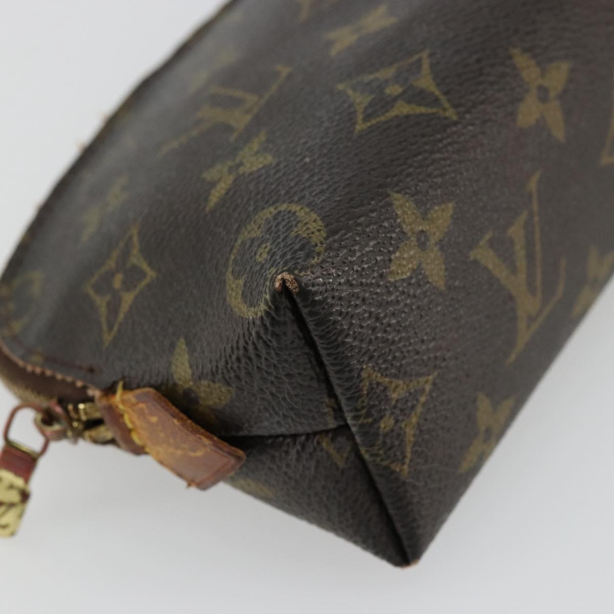 LOUIS VUITTON Monogram Pochette Cosmetic PM Pouch M43998 LV Auth 177168