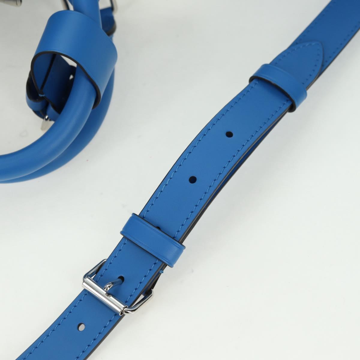 LOUIS VUITTON Epi 2018 FIFA Keepall Bandouliere 50 Bag Blue M52120 Auth 177176SM