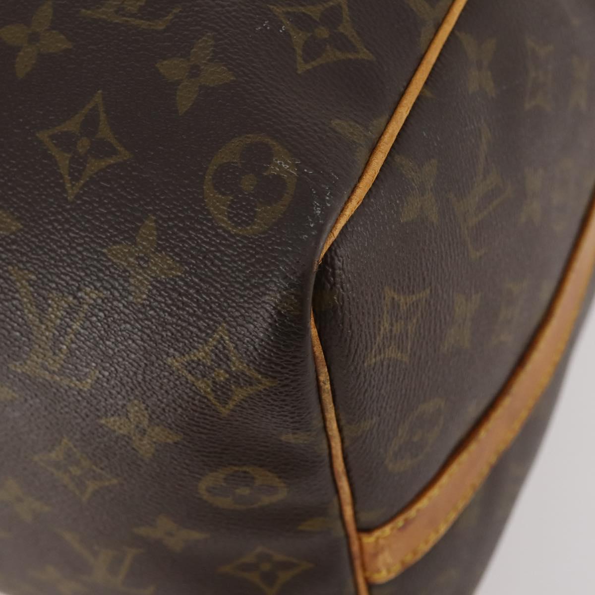 LOUIS VUITTON Monogram Keepall Bandouliere 50 Boston Bag M41416 LV Auth 177183