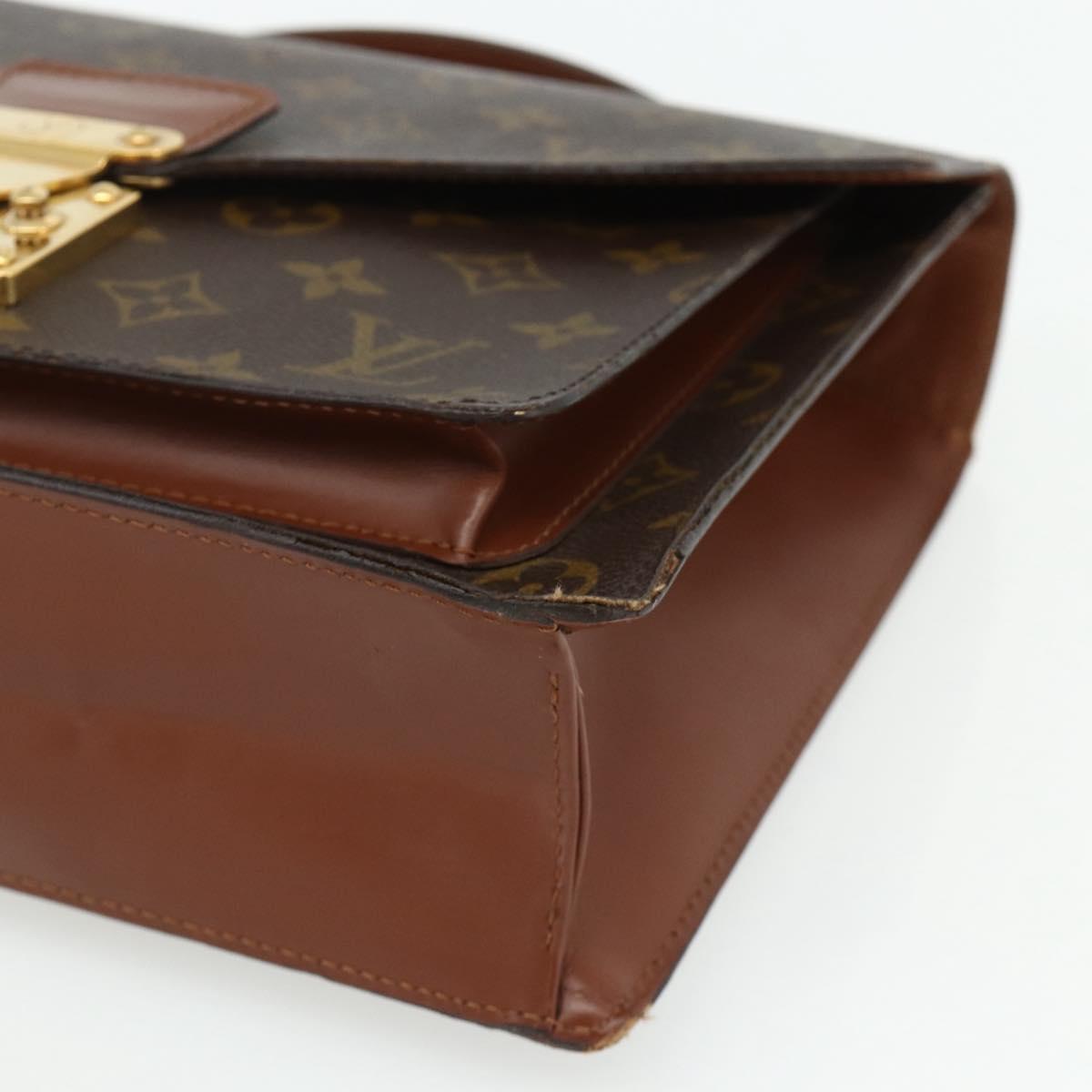 LOUIS VUITTON Monogram Monceau 28 Hand Bag M51185 LV Auth 177198