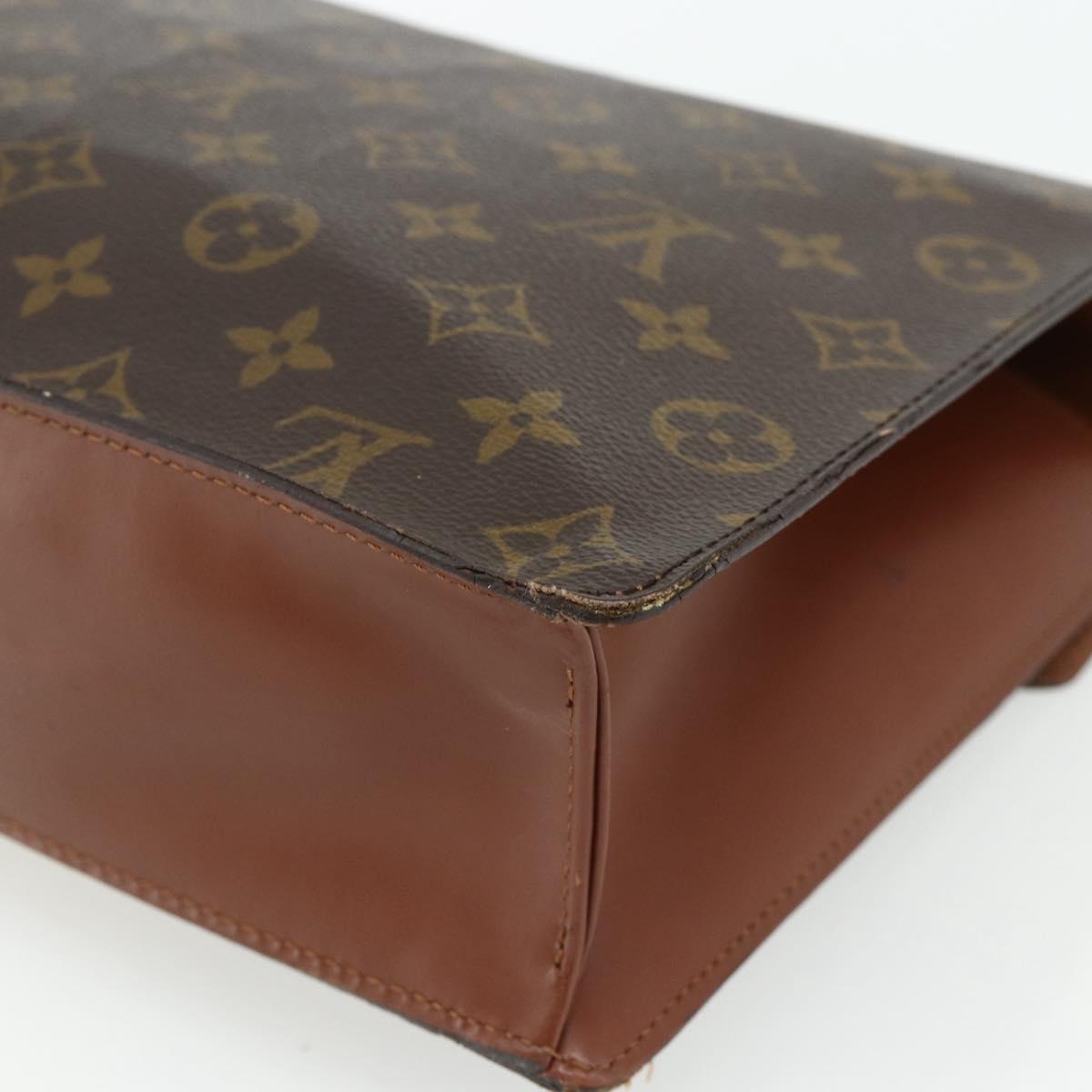 LOUIS VUITTON Monogram Monceau 28 Hand Bag M51185 LV Auth 177198