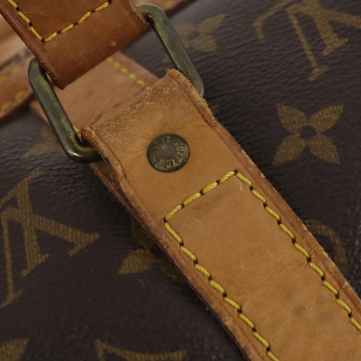 LOUIS VUITTON Monogram Sac Souple 45 Boston Bag M41624 LV Auth 177204