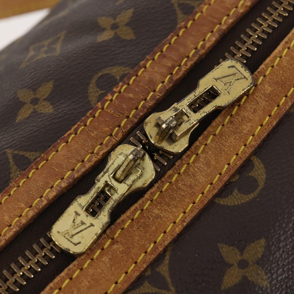 LOUIS VUITTON Monogram Sac Souple 45 Boston Bag M41624 LV Auth 177204