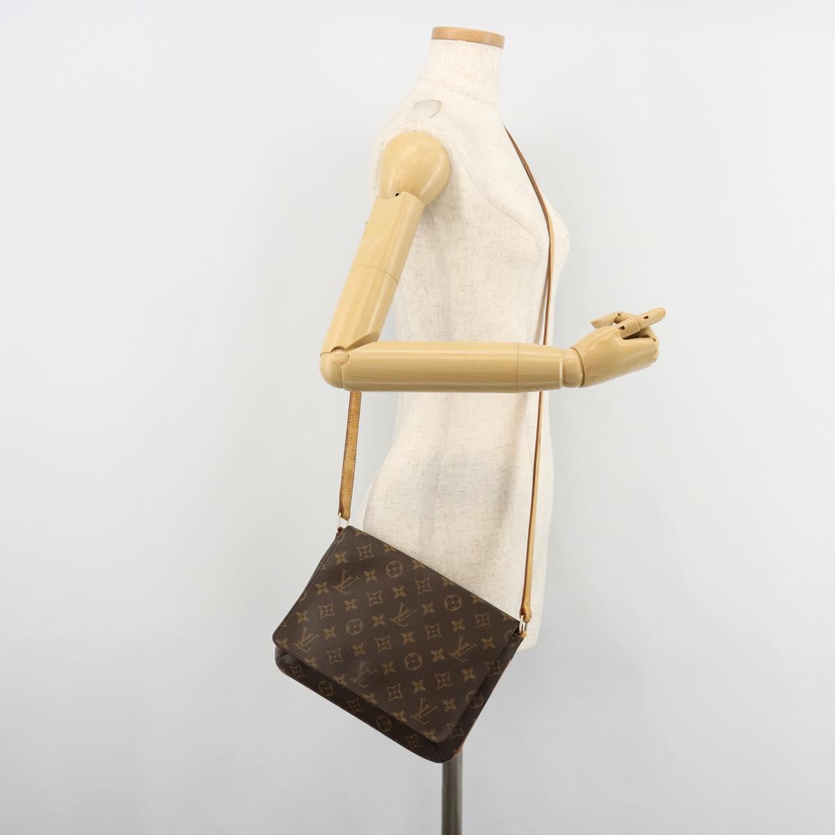 LOUIS VUITTON Monogram Musette Tango Long Strap Shoulder Bag M51388 Auth 177209